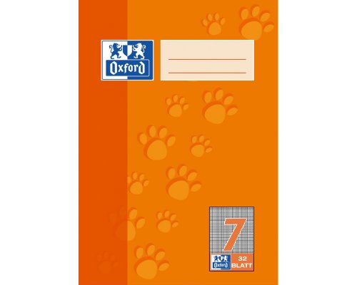 Oxford Schulheft A5 32 Blatt Lineatur 7
