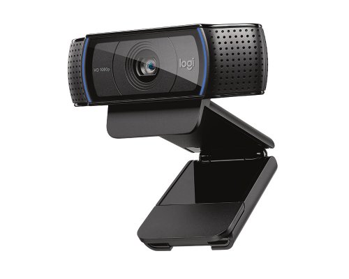 Logitech C920 Webcam mit integriertem Stereo-Mikrofon (1.920 x 1080 Pixel = Full-HD)