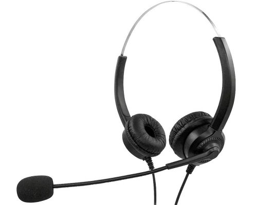 MediaRange Headset für PC und Laptop (Kopfhörer und Mikrofon) MROS304