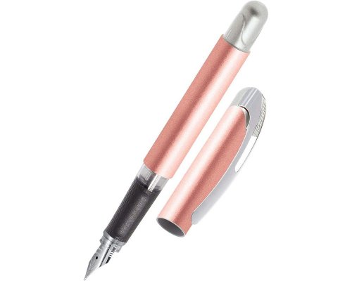 ONLINE Füller Feder M College metallic rose für Rechtshänder