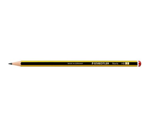 Staedtler Noris® Bleistift, Gelb-Schwarz, 120-2, Härtegrad: HB