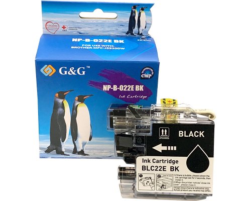 Kompatibel mit Brother LC-22EBK Druckerpatrone Schwarz jetzt kaufen - Marke: G&G