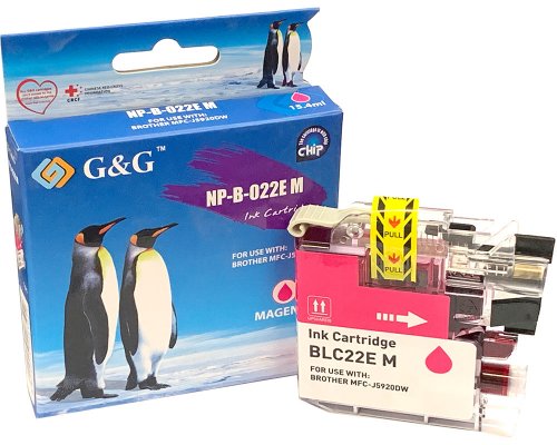 Kompatibel mit Brother LC-22EM Druckerpatrone Magenta jetzt kaufen - Marke: G&G