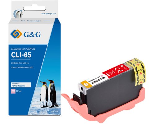 Kompatibel mit Canon CLI-65PM Druckerpatrone jetzt kaufen (12,7 ml) fotomagenta - Marke: G&G
