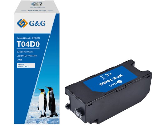 Kompatibel mit Epson C13T04D000 Resttintenbehälter, Wartungsbox NP-E-T04D0 jetzt kaufen - Marke: G&G