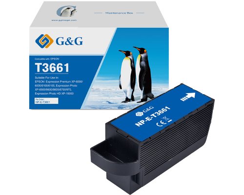 Kompatibel mit Epson C13T366100 Resttintenbehälter jetzt kaufen NP-E-T3661 von G&G