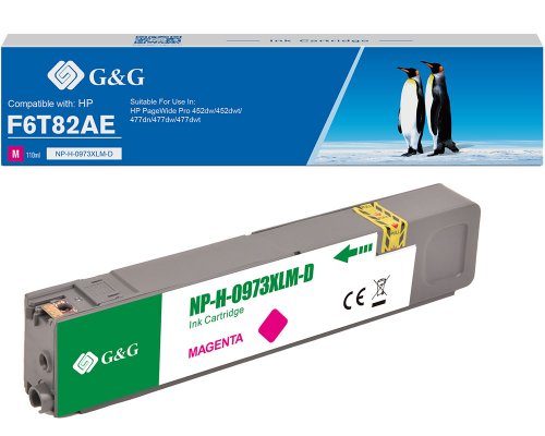 Kompatibel mit HP 973X/ F6T82AE XL-Druckerpatrone Magenta jetzt kaufen - Marke: G&G