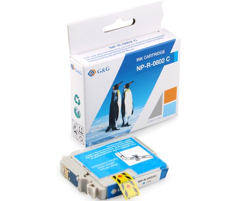 Kompatibel mit Epson T0802/ C13T08024011 Cyan jetzt kaufen