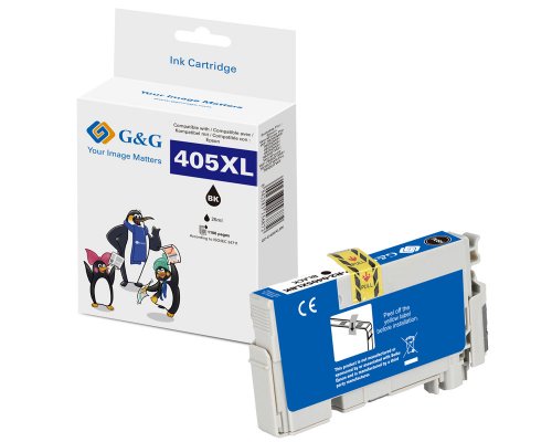 Kompatibel mit Epson 405XL/ C13T05H14010 XL-Druckerpatrone Schwarz jetzt kaufen - Marke: G&G