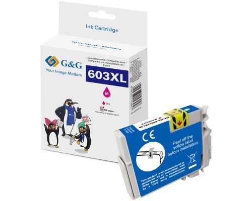 Kompatibel mit Epson 603XL/ C13T03A34010 XL-Druckerpatrone Magenta jetzt kaufen - Marke: G&G