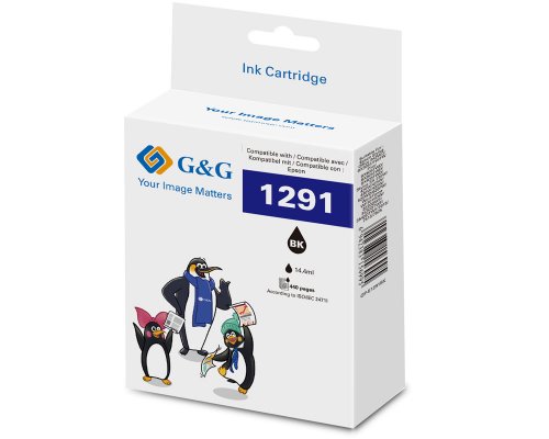 Kompatibel mit Epson T1291 Druckerpatrone Schwarz jetzt kaufen - Marke: G&G