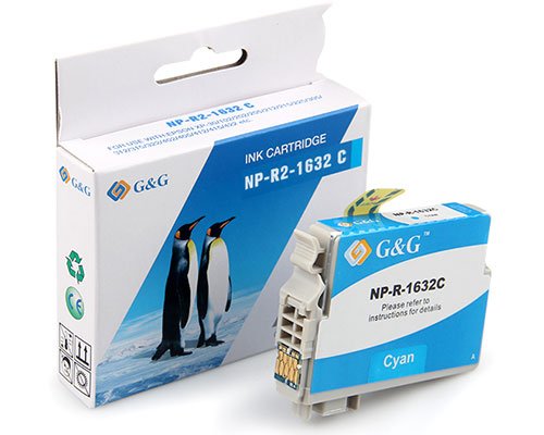 Kompatibel mit Epson 16XL/ T1632/ C13T16324012 XL-Druckerpatrone Cyan jetzt kaufen - Marke: G&G