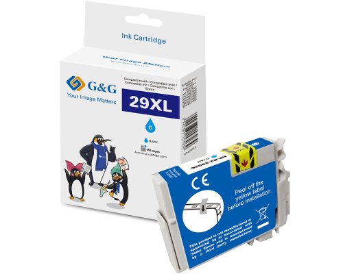 Kompatibel mit Epson 29XL/ T2992/ C13T29924012 XL-Druckerpatrone Cyan jetzt kaufen - Marke: G&G