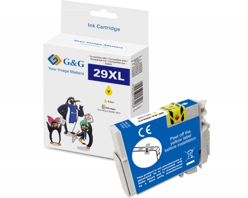 Kompatibel mit Epson 29XL/ T2994/ C13T29944012 XL-Druckerpatrone Gelb jetzt kaufen - Marke: G&G