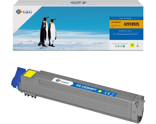 Kompatibel mit OKI 42918925 Toner Gelb jetzt kaufen - Marke: G&G