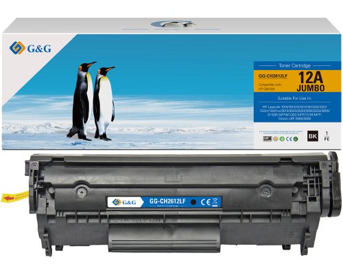 Kompatibel mit HP 12A / Q2612A XL-Toner jetzt kaufen - Marke: G&G