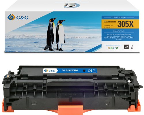 Kompatibel mit HP 305X / CE410X XL-Toner Schwarz jetzt kaufen - Marke: G&G