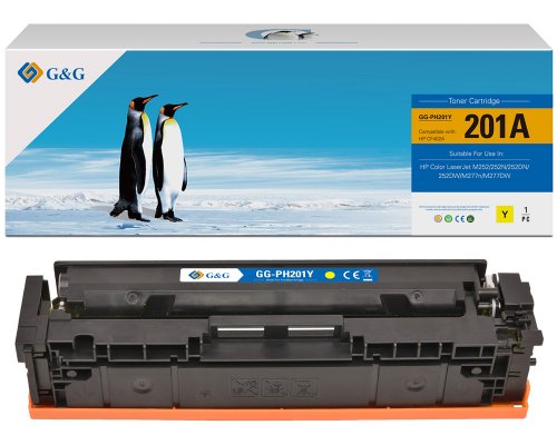 Kompatibel mit HP 201A / CF402A Toner Gelb jetzt kaufen - Marke: G&G