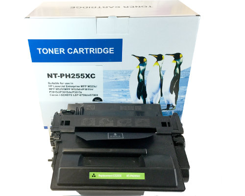 Kompatibel mit HP 55X / CE255X / Canon 724H XL-Toner Schwarz [modell] von TONERDUMPING