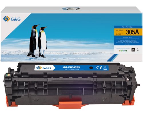 Kompatibel mit HP 305A / CE410A Toner Schwarz jetzt kaufen - Marke: G&G