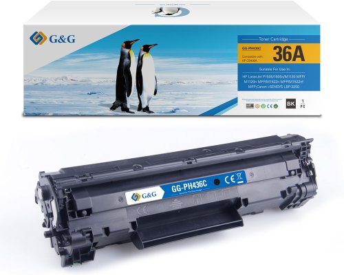 Kompatibel mit HP 35A / 36A / 78A / 85A Canon 725/ 728 Toner XL-Toner (3.000 Seiten) jetzt kaufen - Marke: G&G