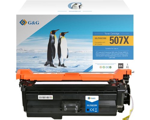 Kompatibel mit HP 507X / CE400X XL-Toner Schwarz jetzt kaufen - Marke: G&G