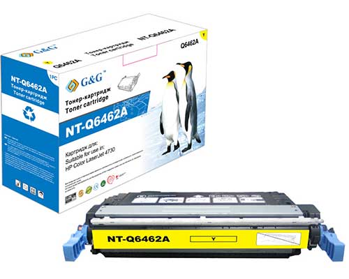 Kompatibel mit HP 644A / Q6462A Toner Gelb jetzt kaufen von TONERDUMPING