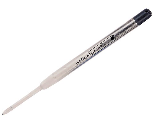 Großraummine SCHWARZ für Kugelschreiber (Format G2), dokumentenecht nach ISO 12757-2, Strichstärke 0,7 mm