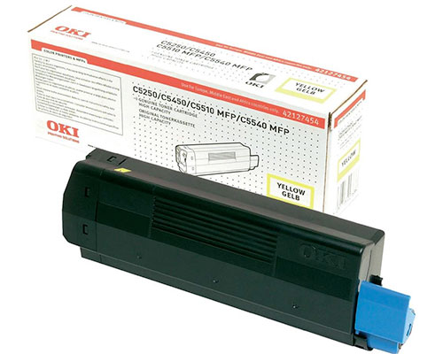 Original OKI-Toner 42127454 Gelb (5.000 Seiten) jetzt kaufen