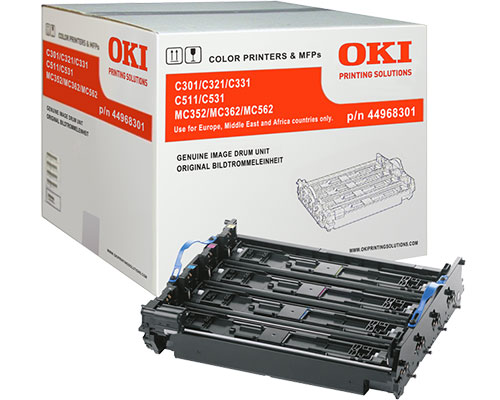 Original OKI-Trommeleinheit Schwarz und farbig 44968301 jetzt kaufen