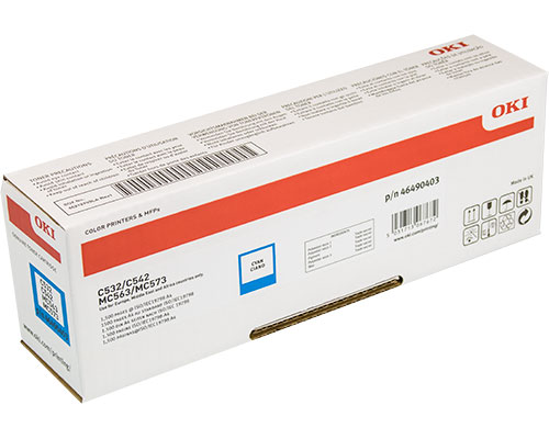 OKI C532/ 46490403 Originaltoner Cyan jetzt kaufen