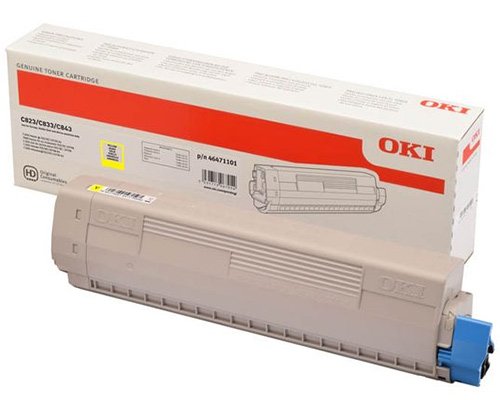OKI Toner 46471101 Gelb jetzt kaufen Standard-Kapazität (7.000 Seiten)