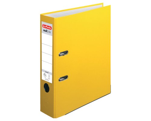 Herlitz Ordner maX.file protect A4 8cm Gelb