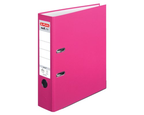 Herlitz Ordner maX.file protect A4 8cm pink