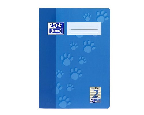 Oxford Schulheft A4 16 Blatt Lineatur 2 liniert 2. Klasse