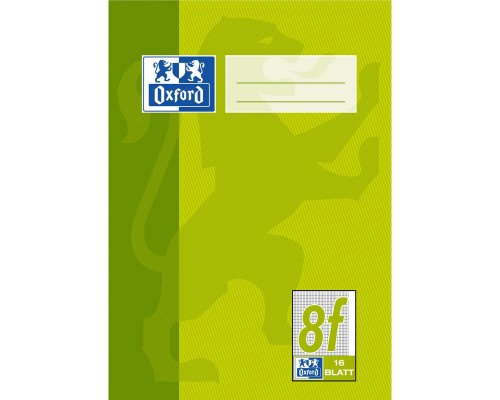 Oxford Schulheft A5 16 Blatt Lineatur 8f
