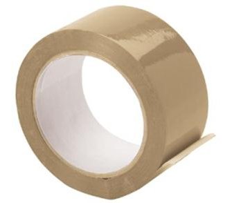 1 Rolle Packband braun 50mm x 66m