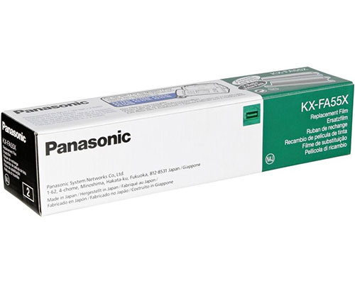 Panasonic Original-Faxrollen KX-FA55X jetzt kaufen (2 Rollen/ 280 Seiten)