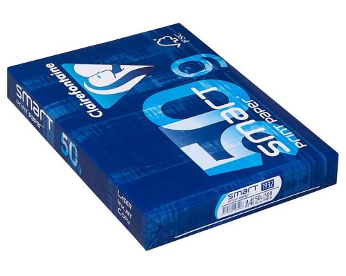 500 Blatt Druckerpapier/ Kopierpapier A4 Clairefontaine weiß Superleicht: 50g, 171 CIE-Weiße