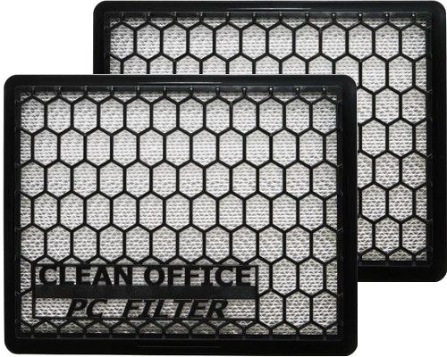 Doppelpack: 2 x Clean Office PC-Staubschutzfilter (135 x 110 x 18 mm)