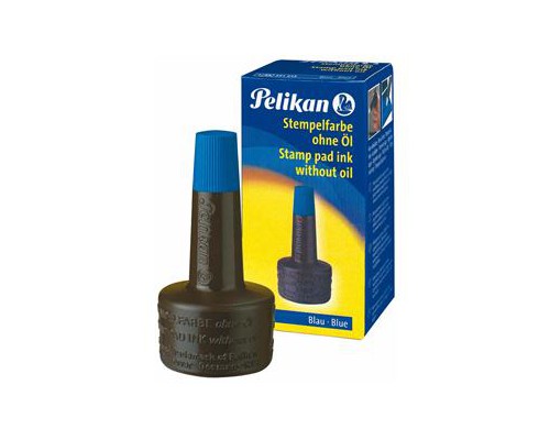 Pelikan Stempelfarbe blau, ohne Öl, 28 ml