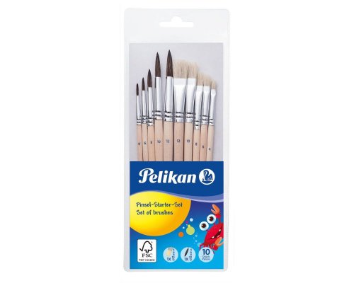 Pelikan Pinsel Starter-Set Pi10/SB