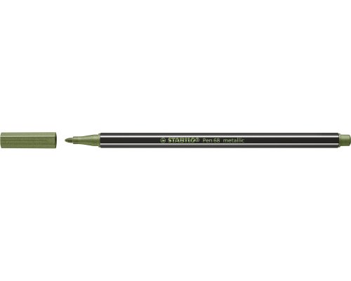STABILO Pen 68 Filzstift - metallic hellgrün - 68/843