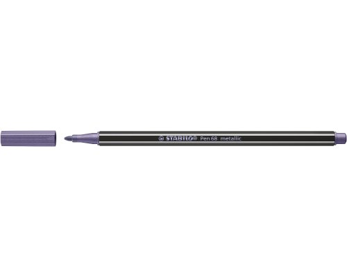 STABILO Pen 68 Filzstift - metallic violett - 68/855
