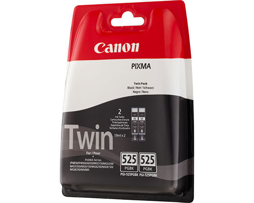 Canon PGI-525PGBK Doppelpack [modell] (2 x 341 Seiten) Text-Schwarz