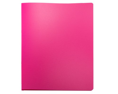 Ringbuch A4 pink, aus Kunststoff (PP)