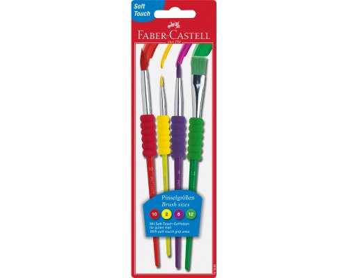Faber-Castell Schulpinsel 4er Set