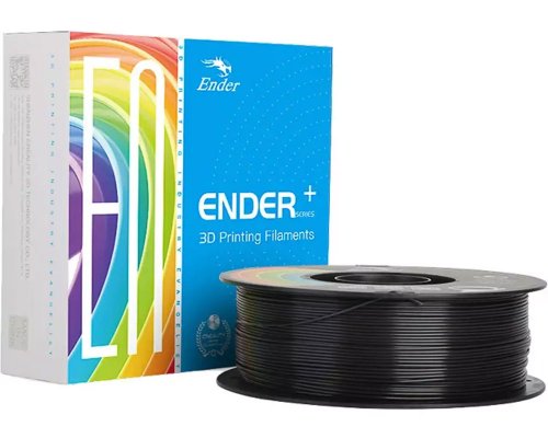 PLA+ Filament Schwarz (1kg / 1,75 mm) Ender 3D Serie von CREALITY