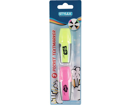 2 Stylex Mini-Textmarker