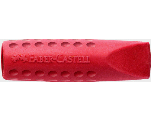 2 Faber-Castell Radierkappen GRIP Eraser Cap, farbig sortiert